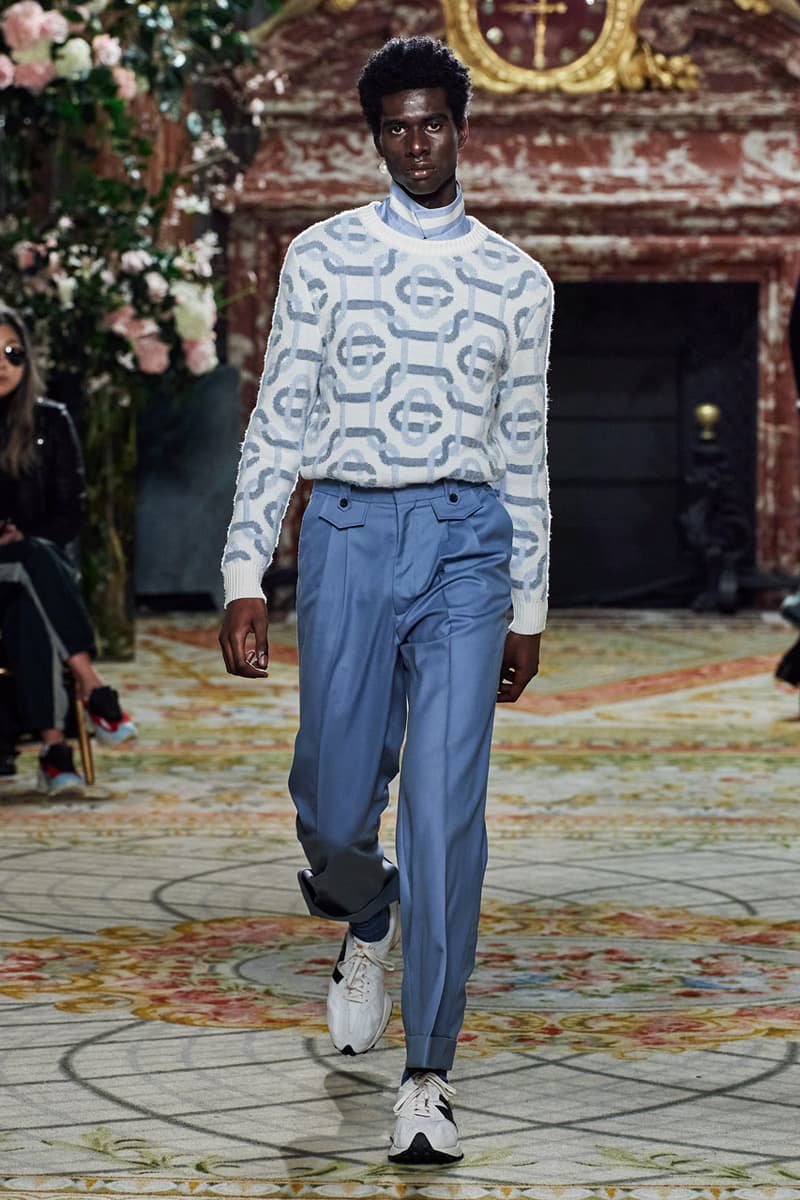 カサブランカ 2020年秋冬コレクション casablanca fall winter 2020 fw20 mens runway show collection paris fashion week creative director charaf tajer idealism theme