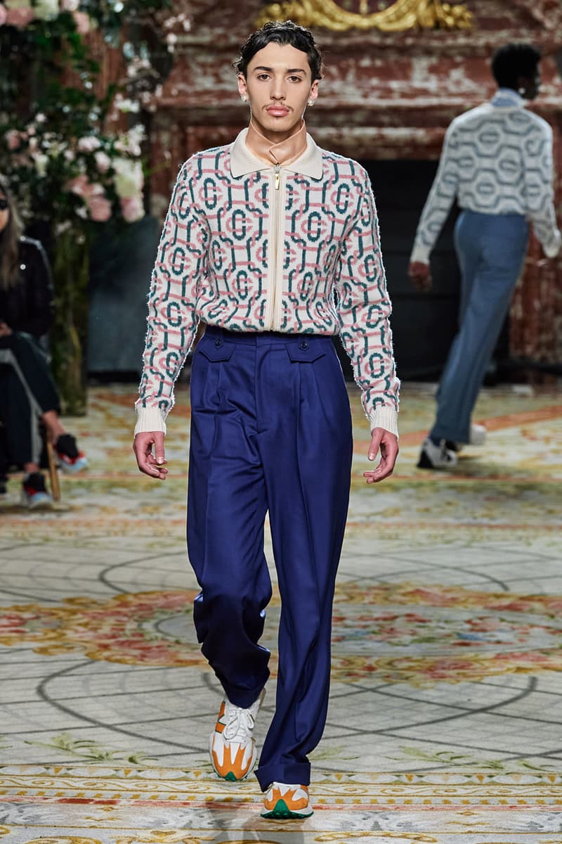 カサブランカ 2020年秋冬コレクション casablanca fall winter 2020 fw20 mens runway show collection paris fashion week creative director charaf tajer idealism theme 