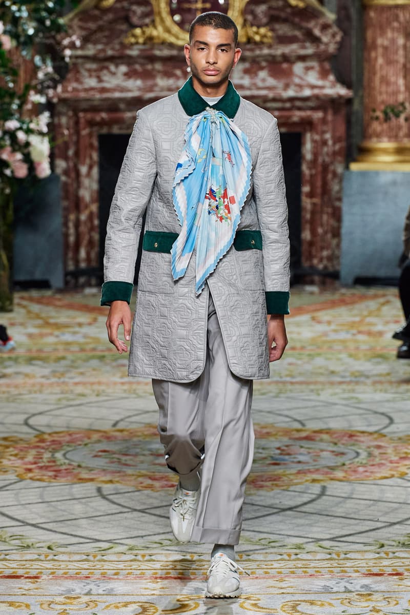 カサブランカ 2020年秋冬コレクション casablanca fall winter 2020 fw20 mens runway show collection paris fashion week creative director charaf tajer idealism theme 