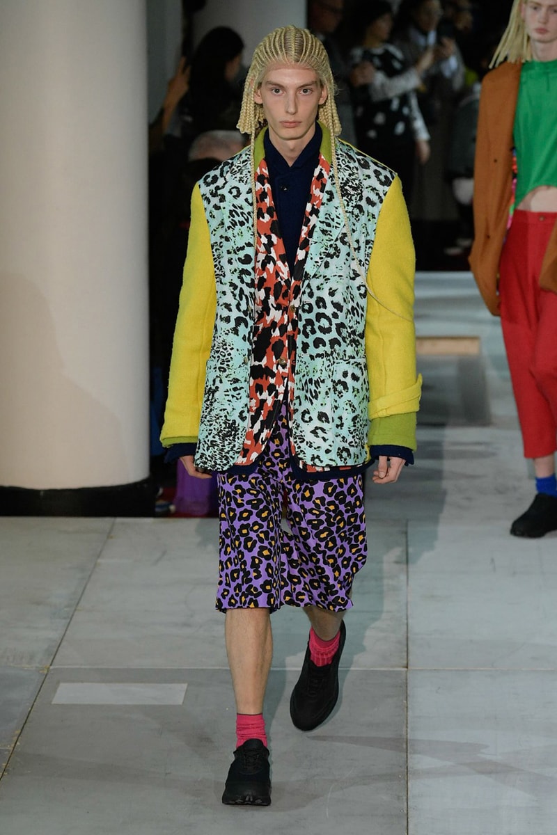コム デ ギャルソン・オム プリュス COMME des GARÇONS HOMME PLUS FW20 fall winter 2020 collection menswear runway george cox collaboration sneaker paris fashion week pfw