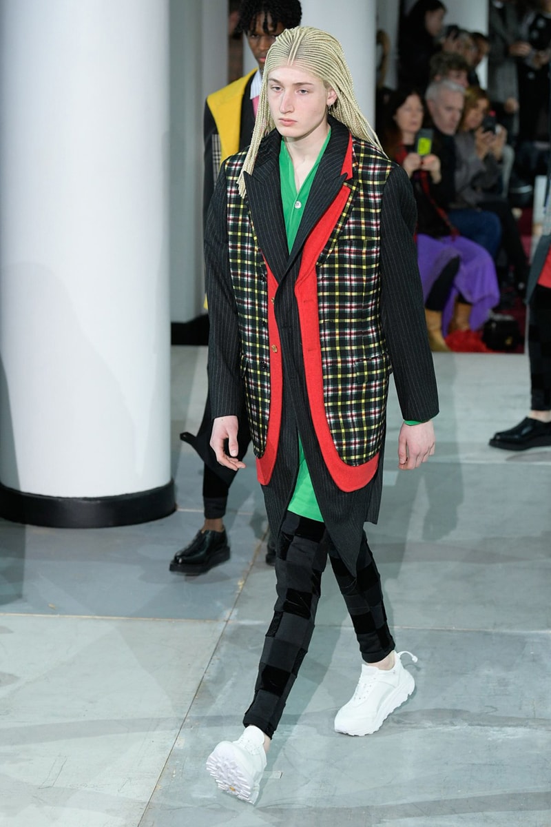 コム デ ギャルソン・オム プリュス COMME des GARÇONS HOMME PLUS FW20 fall winter 2020 collection menswear runway george cox collaboration sneaker paris fashion week pfw