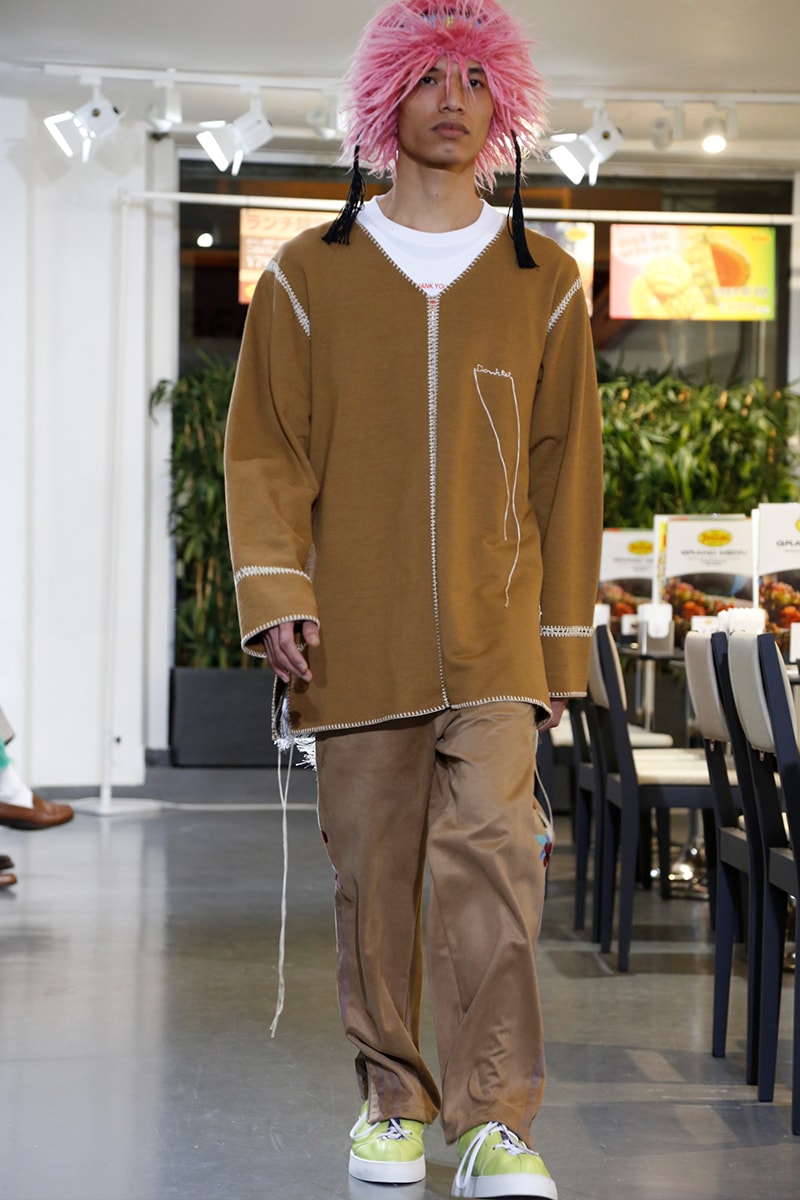 ダブレット 2020年秋冬コレクション DOUBLET Fall Winter 2020 Runway Collection Paris Fashion Week Men's Release Info Date Look image Full Masayuki Ino