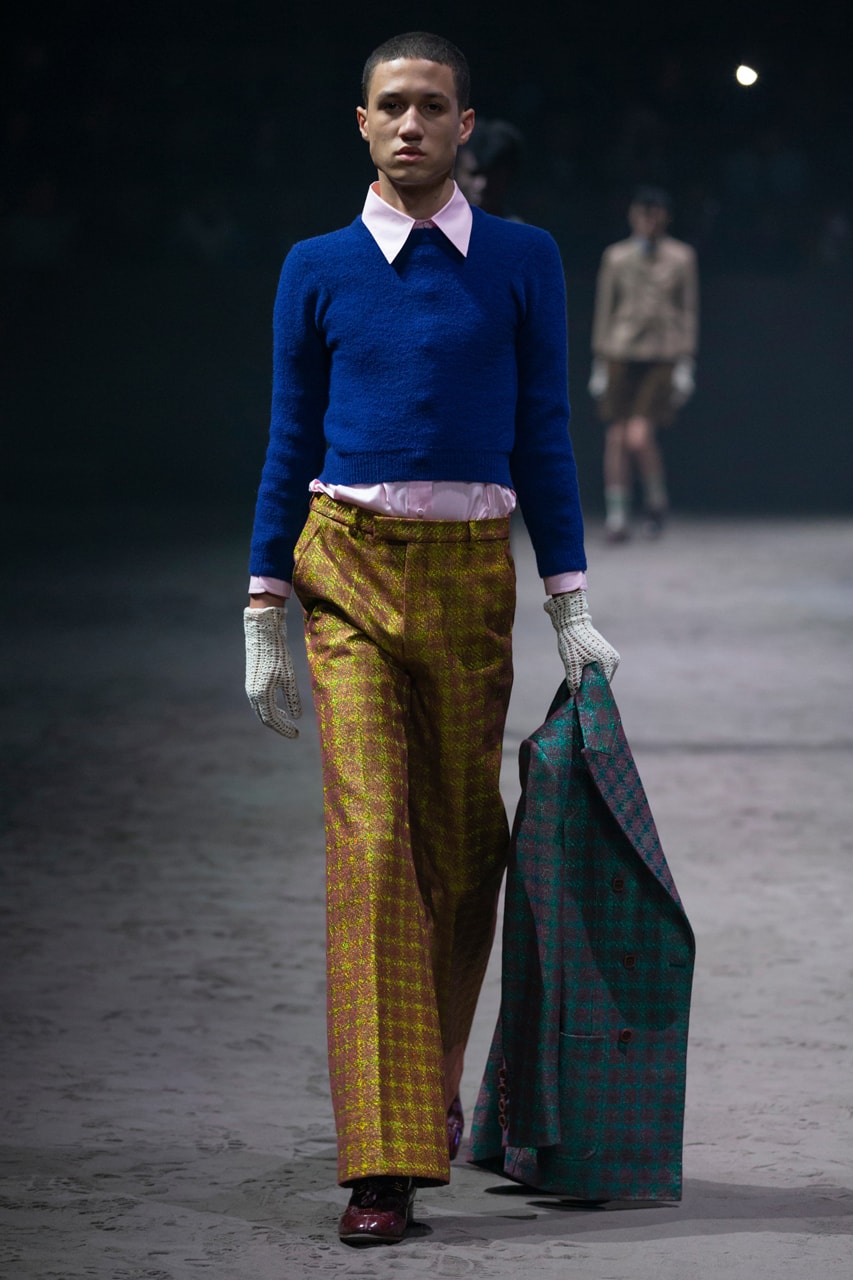 グッチ Gucci Fall/Winter 2020 Collection Runway Show milan fashion week fw20 alessandre michele presentation menswear