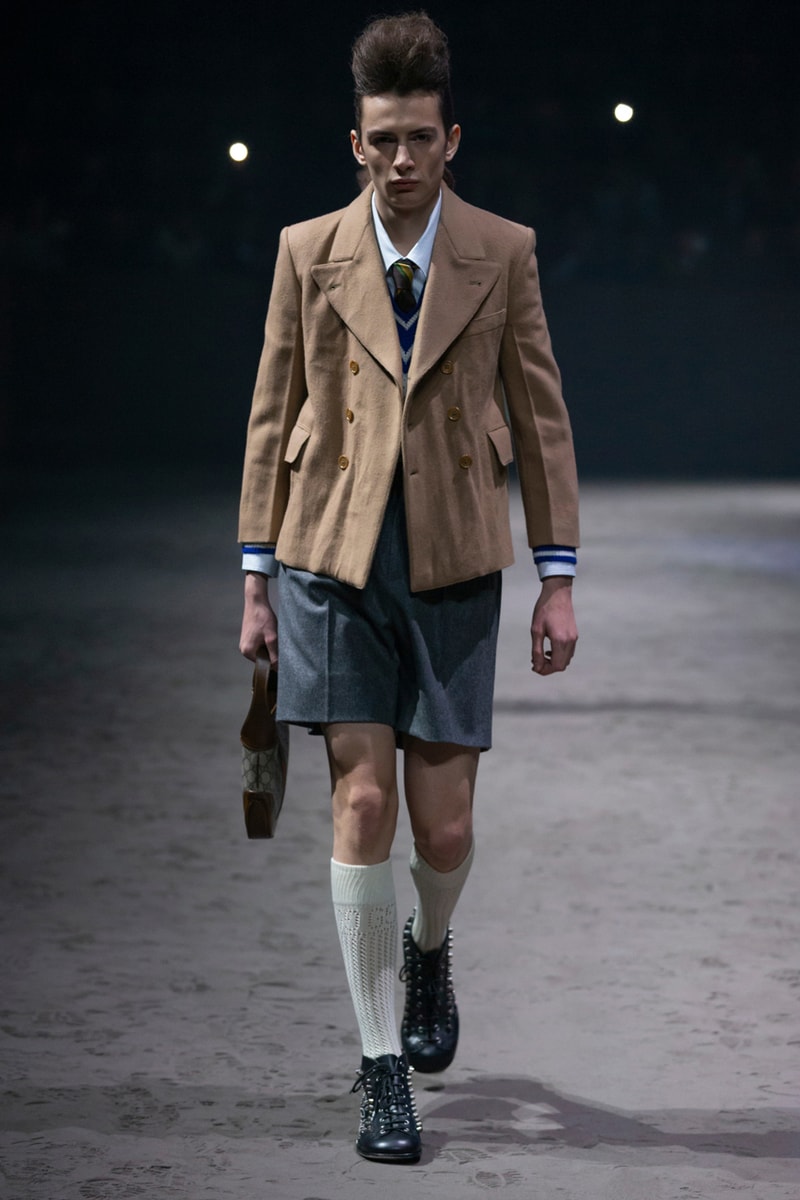 グッチ Gucci Fall/Winter 2020 Collection Runway Show milan fashion week fw20 alessandre michele presentation menswear