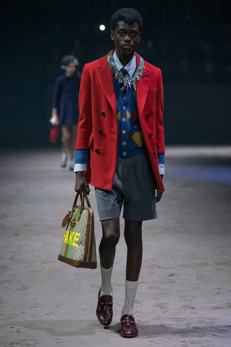 グッチ Gucci Fall/Winter 2020 Collection Runway Show milan fashion week fw20 alessandre michele presentation menswear