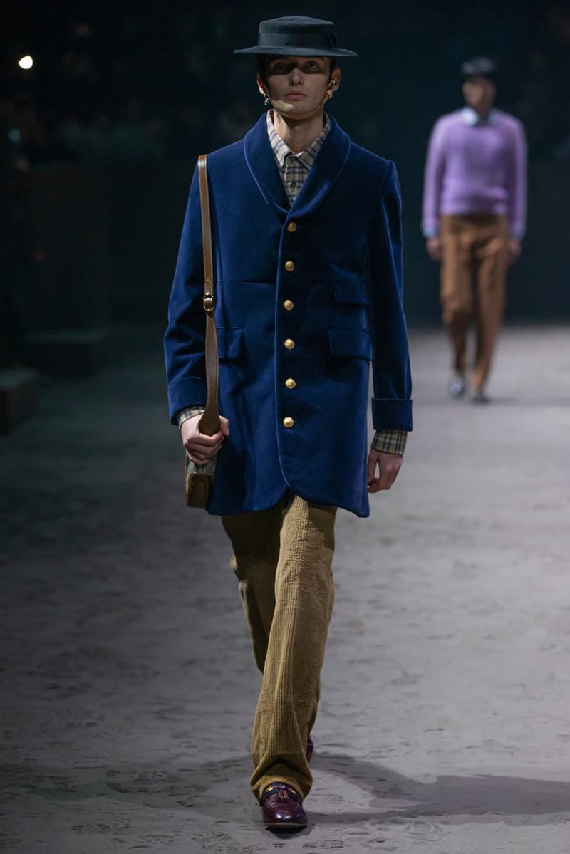 グッチ Gucci Fall/Winter 2020 Collection Runway Show milan fashion week fw20 alessandre michele presentation menswear