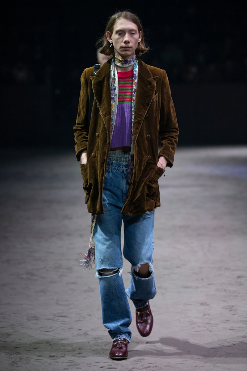 グッチ Gucci Fall/Winter 2020 Collection Runway Show milan fashion week fw20 alessandre michele presentation menswear