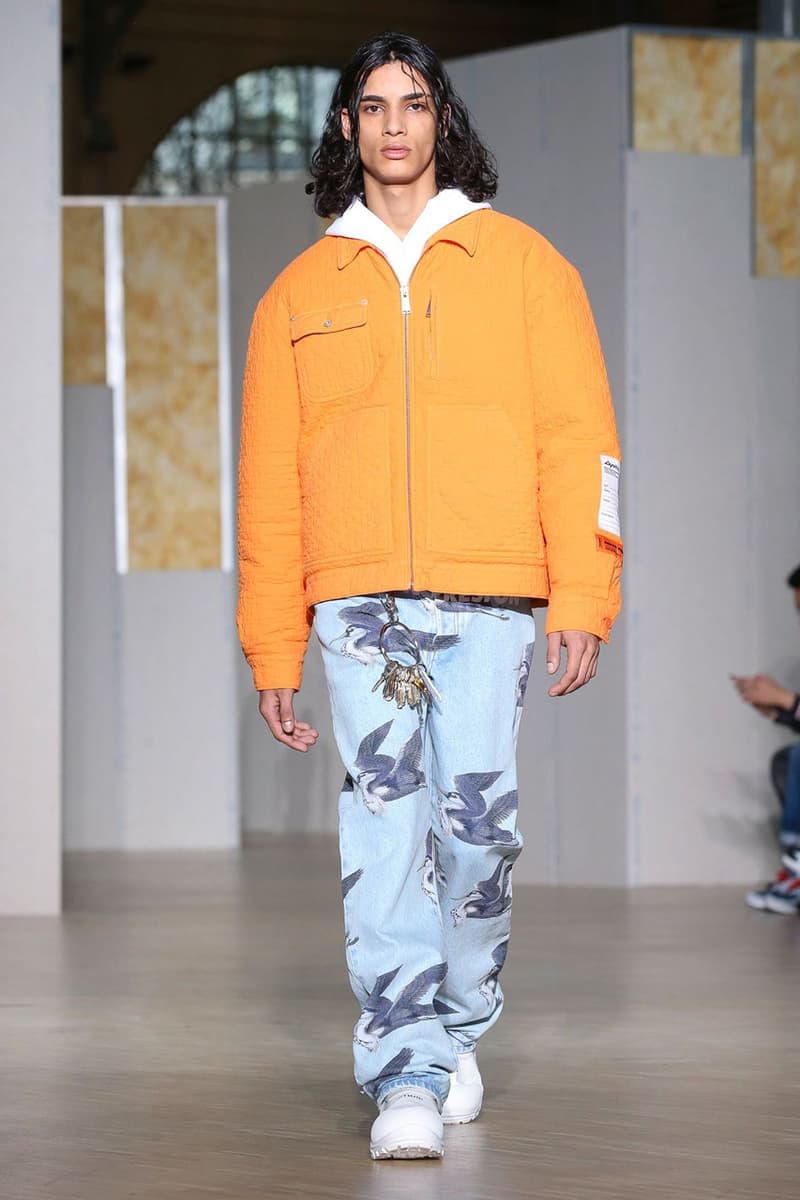 ヘロンプレストン 2020年秋冬コレクション Heron Preston Fall/Winter 2020 Collection runway show paris fashion week menswear womenswear pfw fw20 caterpillar collaboration cat