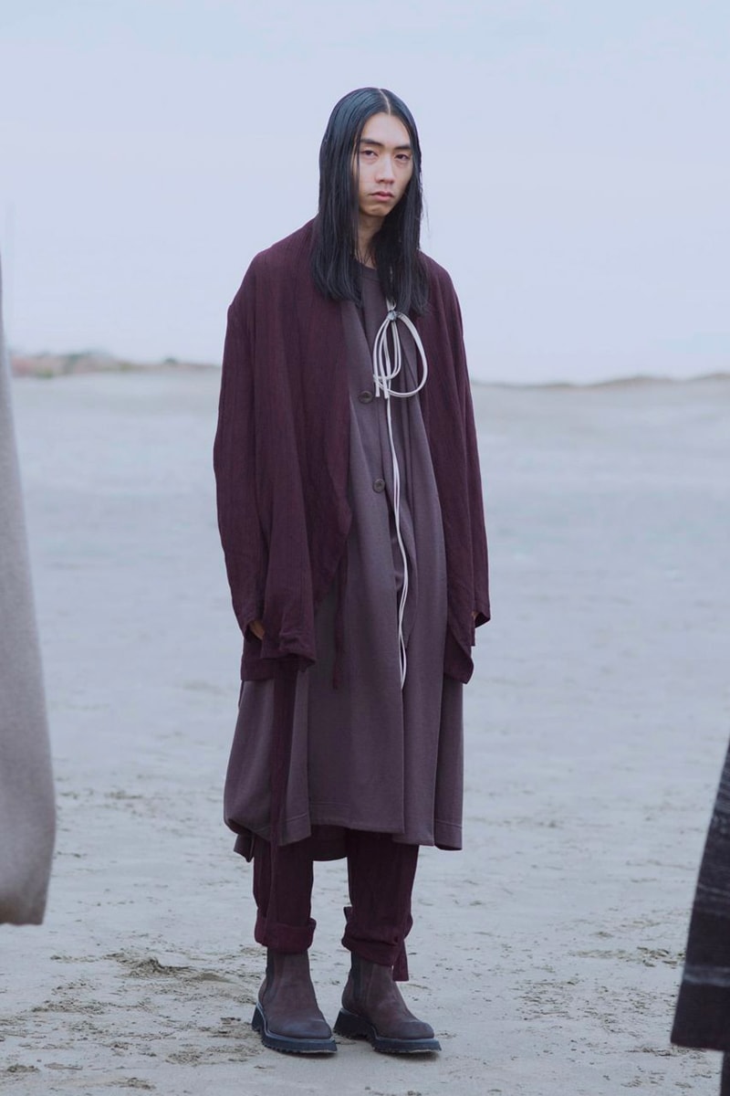 ユリウス JULIUSから2020年秋冬コレクション [ DUKKHA; ] のルックブックが到着 JULIUS Fall Winter 2020 [ DUKKHA; ] Collection Lookbook Release Info