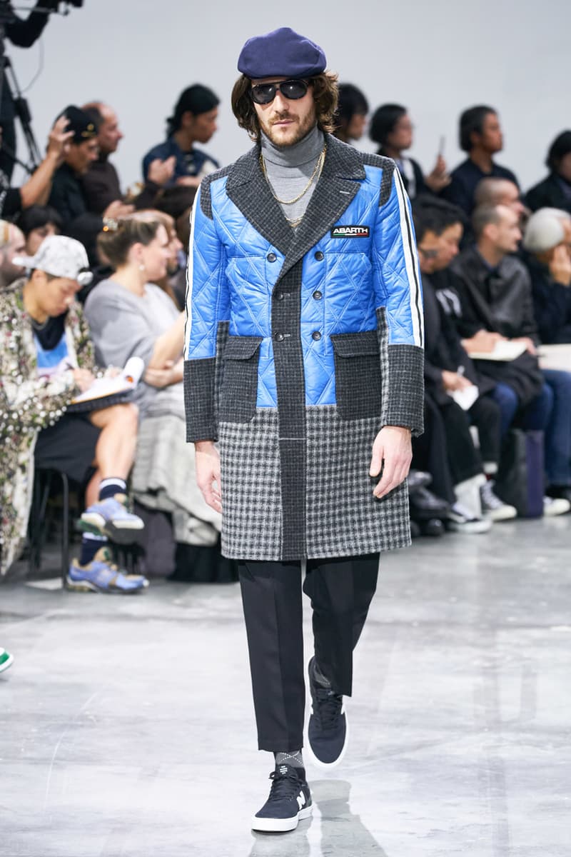 ジュンヤ ワタナベ マン 2020年秋冬コレクション junya watanabe man fall winter 2020 mens collection runway show paris fashion week classico theme italian racing collaborations brooks brothers levis canada goose carhartt pirelli moto guzzi