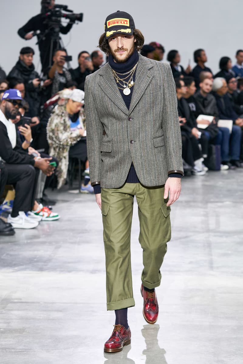 ジュンヤ ワタナベ マン 2020年秋冬コレクション junya watanabe man fall winter 2020 mens collection runway show paris fashion week classico theme italian racing collaborations brooks brothers levis canada goose carhartt pirelli moto guzzi