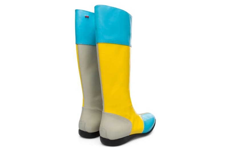 KIKO KOSTADINOV ×Camper の新作コラボフットウェア2型が登場 kiko kostadinov campelab mauro boot shoe patent leather blue black yellow tan release date info photos price