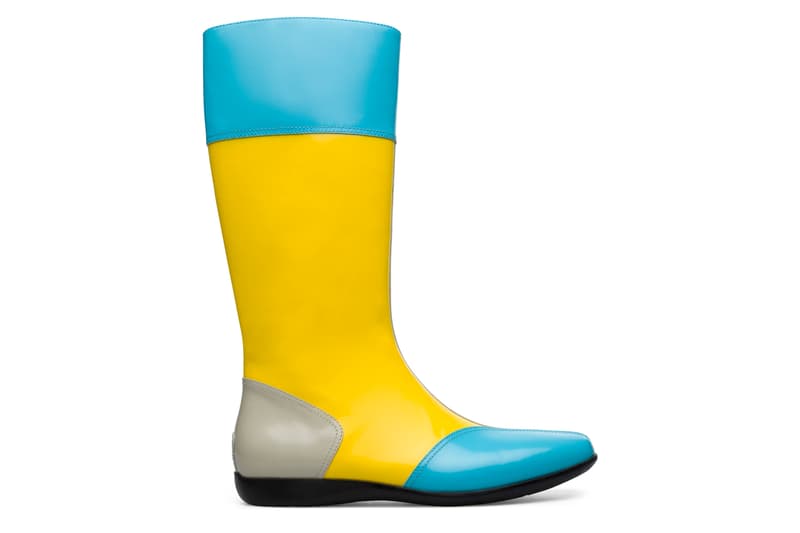 KIKO KOSTADINOV ×Camper の新作コラボフットウェア2型が登場 kiko kostadinov campelab mauro boot shoe patent leather blue black yellow tan release date info photos price