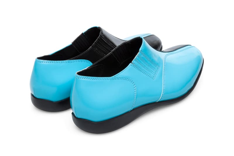 KIKO KOSTADINOV ×Camper の新作コラボフットウェア2型が登場 kiko kostadinov campelab mauro boot shoe patent leather blue black yellow tan release date info photos price