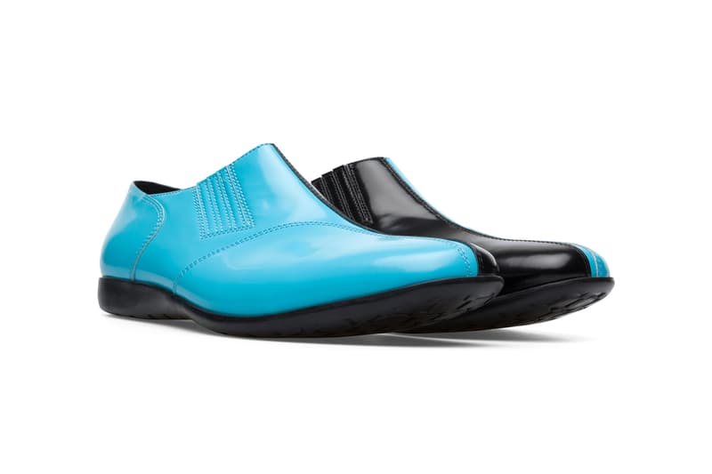 KIKO KOSTADINOV ×Camper の新作コラボフットウェア2型が登場 kiko kostadinov campelab mauro boot shoe patent leather blue black yellow tan release date info photos price