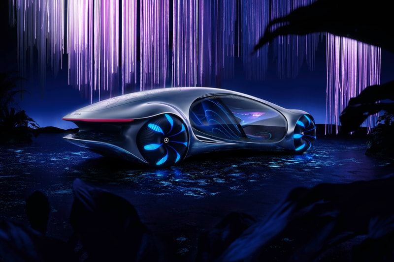 映画アバターから着想を得たベンツの最新コンセプトカーが公開 Mercedes-Benz x Avatar Vision AVTR First Look James Cameron Movie