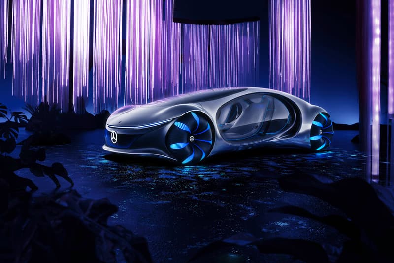 映画アバターから着想を得たベンツの最新コンセプトカーが公開 Mercedes-Benz x Avatar Vision AVTR First Look James Cameron Movie
