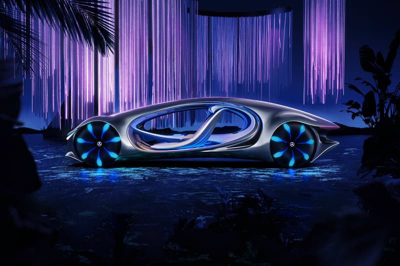 映画アバターから着想を得たベンツの最新コンセプトカーが公開 Mercedes-Benz x Avatar Vision AVTR First Look James Cameron Movie