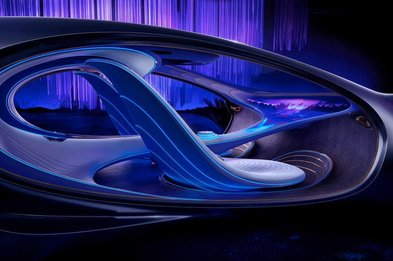 映画アバターから着想を得たベンツの最新コンセプトカーが公開 Mercedes-Benz x Avatar Vision AVTR First Look James Cameron Movie