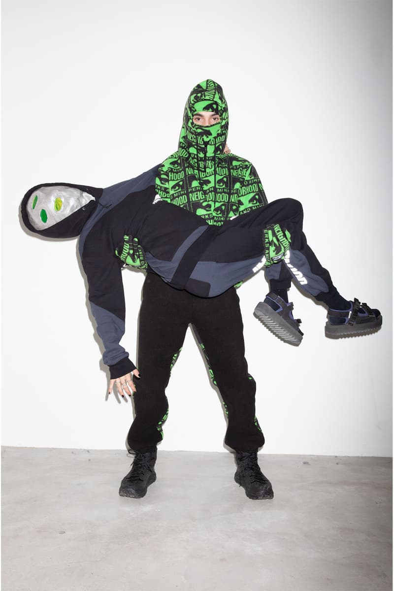 ネイバーフッド NEIGHBORHOOD × P.A.M. によるコラボカプセルコレクションがリリース NEIGHBORHOOD Perks and Mini pam world 2020 Capsule Video Lookbook brain close brainclosed graphics collection collaborations japanese graphics interssect visuals sounds