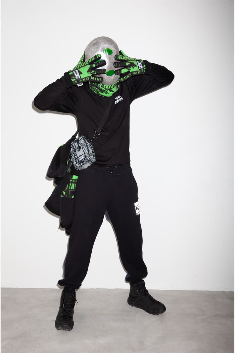 ネイバーフッド NEIGHBORHOOD × P.A.M. によるコラボカプセルコレクションがリリース NEIGHBORHOOD Perks and Mini pam world 2020 Capsule Video Lookbook brain close brainclosed graphics collection collaborations japanese graphics interssect visuals sounds