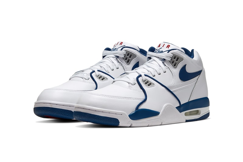 ナイキエアフライト'89 トゥルーブルー Nike Air Flight '89 の名作 “True Blue” が復活 nike air flight 89 true blue white varsity red dark royal blue CN5668 101 release date info photos