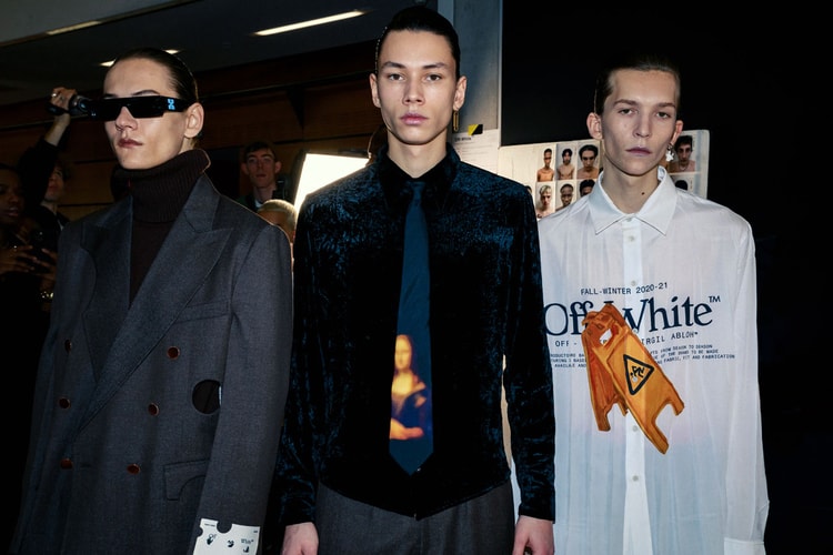Off-White™️ 2020年秋冬メンズコレクションのバックステージに潜入