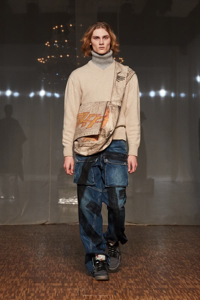 オフホワイト Off-White™️ が2020年秋冬メンズコレクションを発表 Off-White™ Fall/Winter 2020 Menswear Runway Collection show presentation paris fashion week fw20 virgil abloh jordan 5 collaboration pfw tornado warning