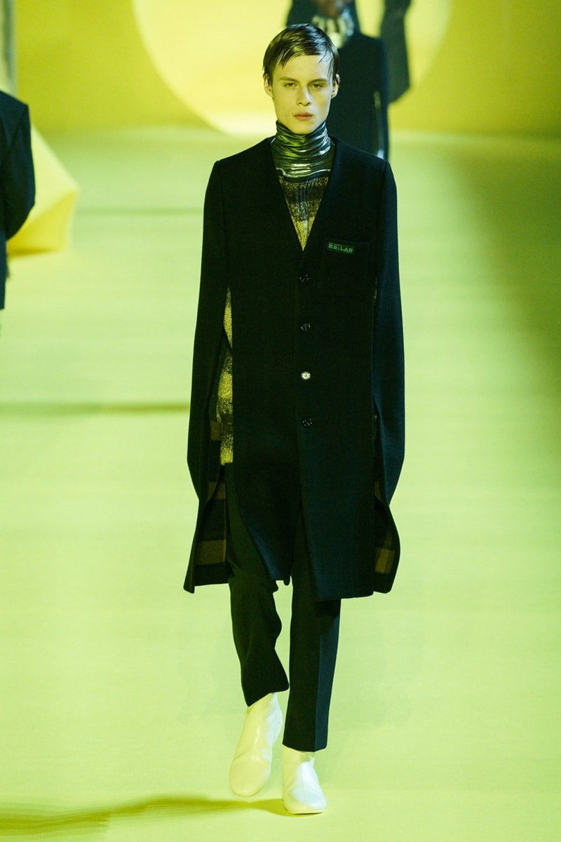 ラフシモンズ 2020年秋冬コレクション Raf Simons Fall/Winter 2020 Collection Show menswear pfw paris fashion week fw20 runway presentation solar youth runner