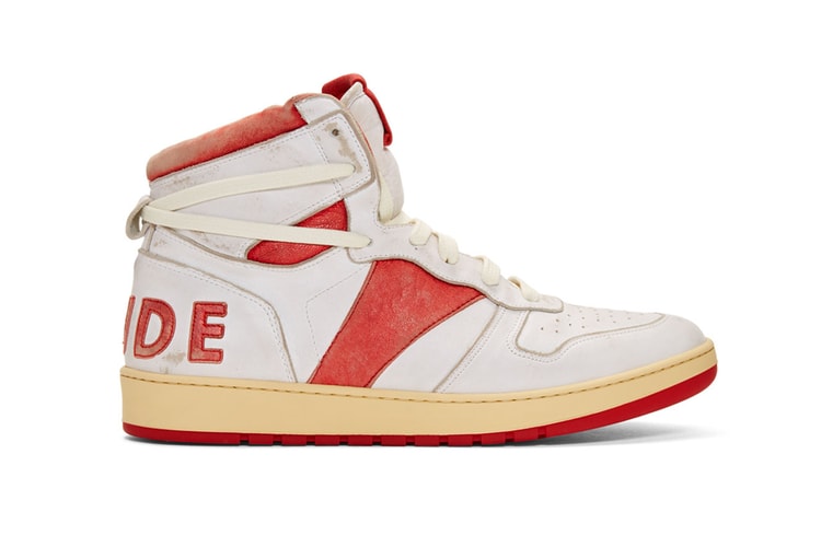 RHUDE からヴィンテージの風合いを再現したバッシュ型スニーカーの新色が登場