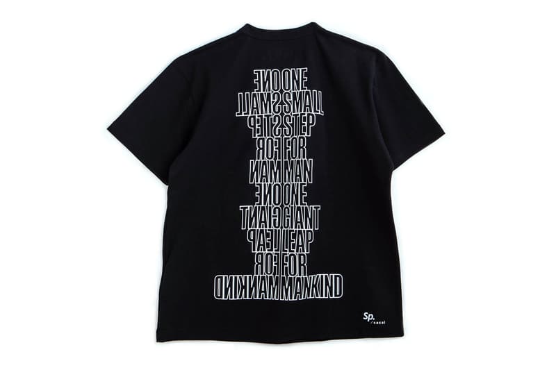 サカイが日本企業スパイバーとタッグを組んだTシャツをリリース sacai x SPIBER Neil Armstrong T-Shirts Release Info brewed protein sustainable environment faux silk drop date info price aoyama store 