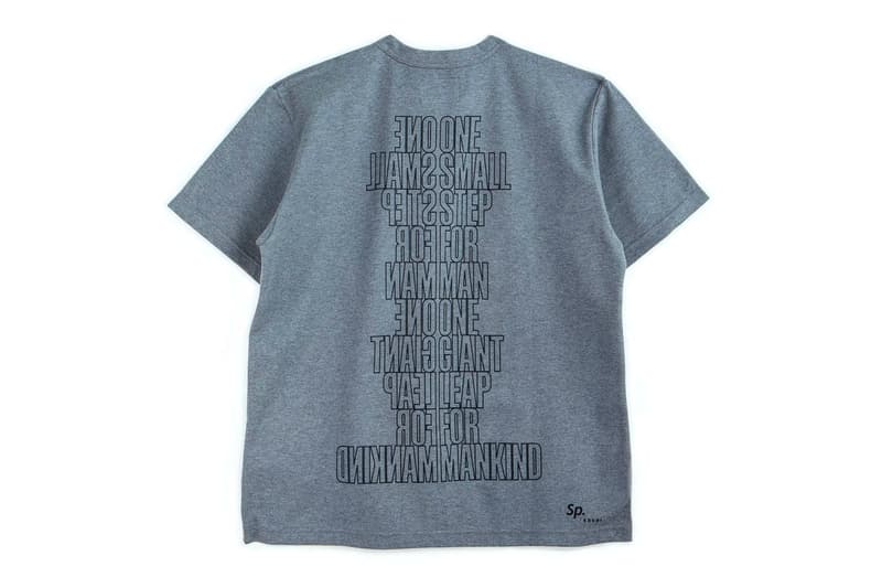 サカイが日本企業スパイバーとタッグを組んだTシャツをリリース sacai x SPIBER Neil Armstrong T-Shirts Release Info brewed protein sustainable environment faux silk drop date info price aoyama store 