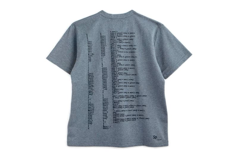サカイが日本企業スパイバーとタッグを組んだTシャツをリリース sacai x SPIBER Neil Armstrong T-Shirts Release Info brewed protein sustainable environment faux silk drop date info price aoyama store 