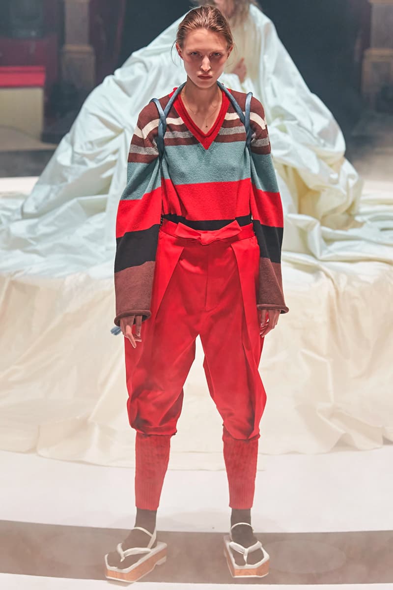 アンダーカバー 2020年秋冬コレクション UNDERCOVER Fallen Man Fall Winter 2020 Runway Collection Paris Fashion Week throne of Blood Akira Kurosawa Jun Takahashi Info Release Date Look Image Full