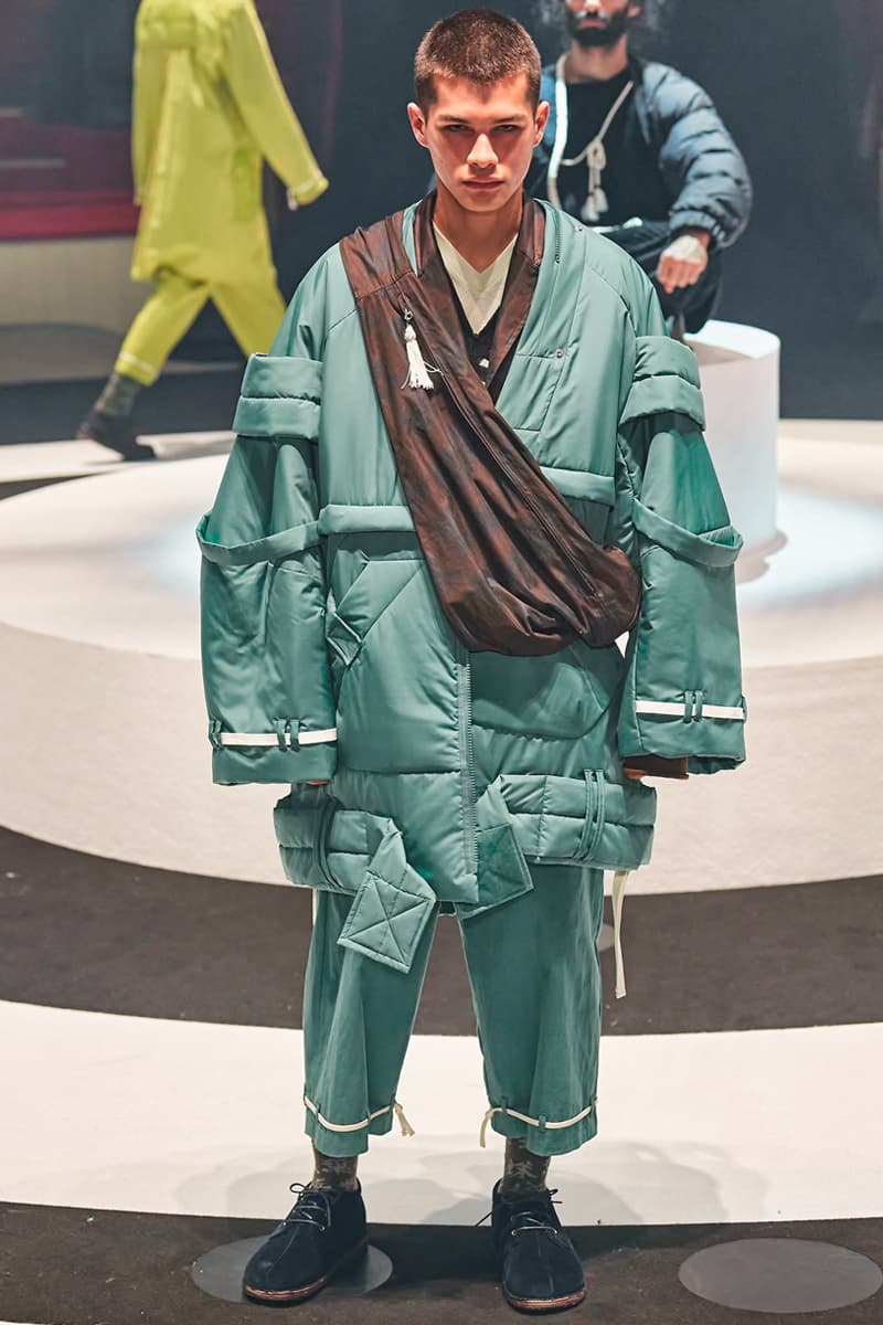 アンダーカバー 2020年秋冬コレクション UNDERCOVER Fallen Man Fall Winter 2020 Runway Collection Paris Fashion Week throne of Blood Akira Kurosawa Jun Takahashi Info Release Date Look Image Full