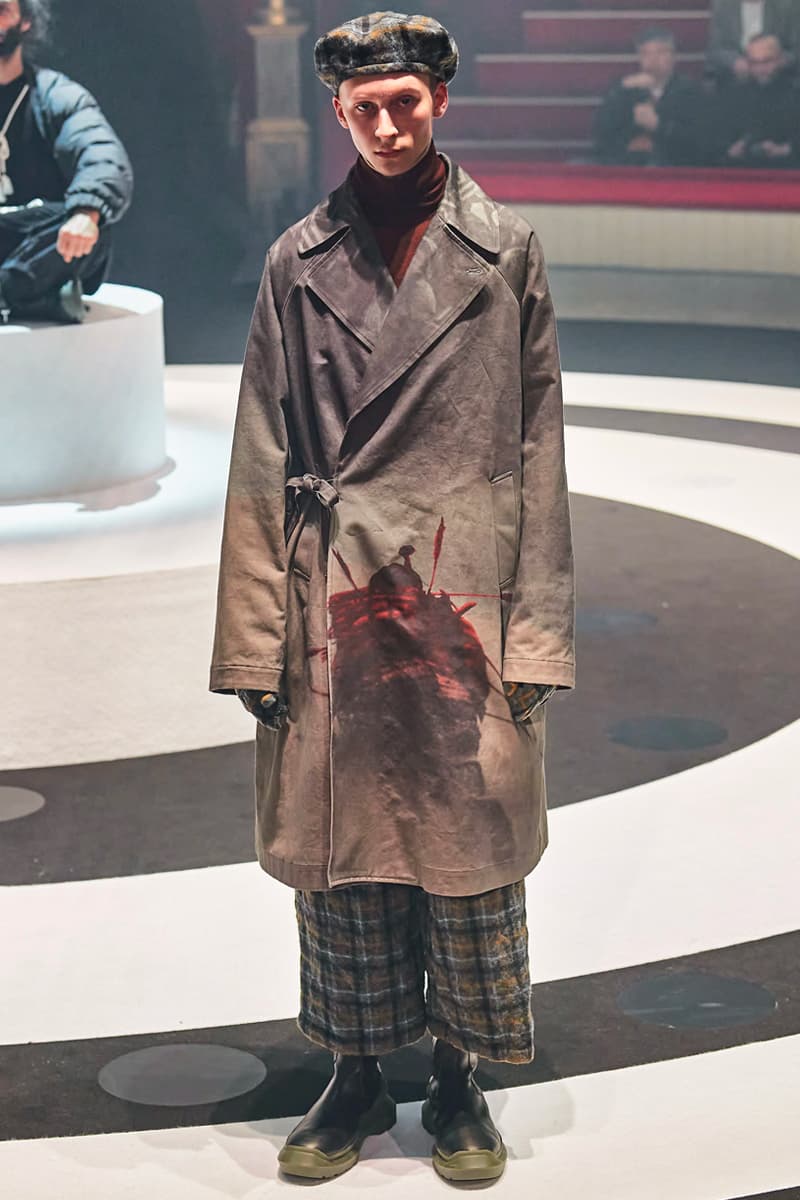 アンダーカバー 2020年秋冬コレクション UNDERCOVER Fallen Man Fall Winter 2020 Runway Collection Paris Fashion Week throne of Blood Akira Kurosawa Jun Takahashi Info Release Date Look Image Full