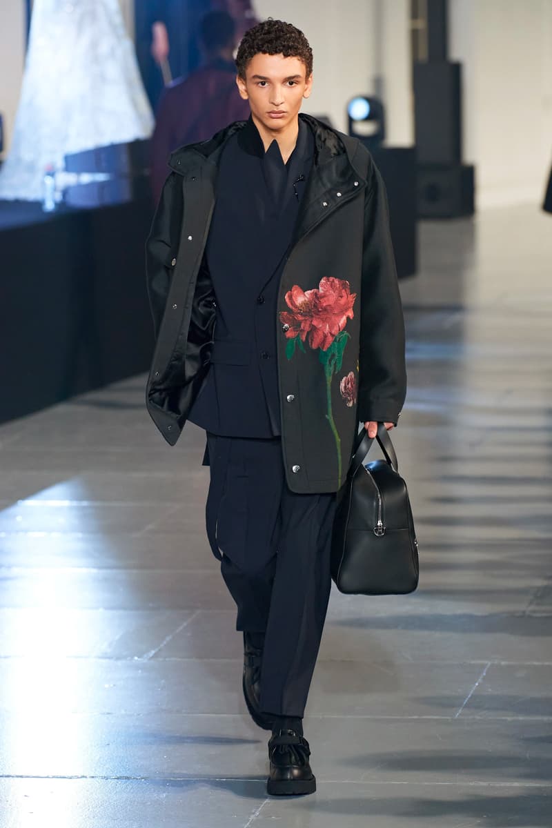 ヴァレンティノ 2020年秋冬コレクション オニツカタイガー Valentino Fall/Winter 2020 Runway Collection paris fashion week mens Pierpaolo Piccioli ready to wear flowers