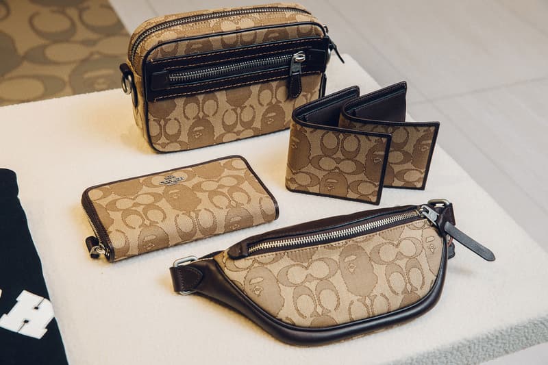 COACH x BAPE® コラボコレクション ポップアップストア潜入 伊勢丹 ポップアップ JP THE WAVY レザーアウター エイプ ベイプ コーチ こーち