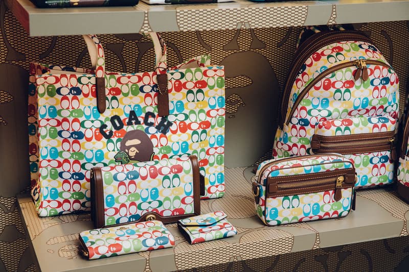 COACH x BAPE® コラボコレクション ポップアップストア潜入 伊勢丹 ポップアップ JP THE WAVY レザーアウター エイプ ベイプ コーチ こーち