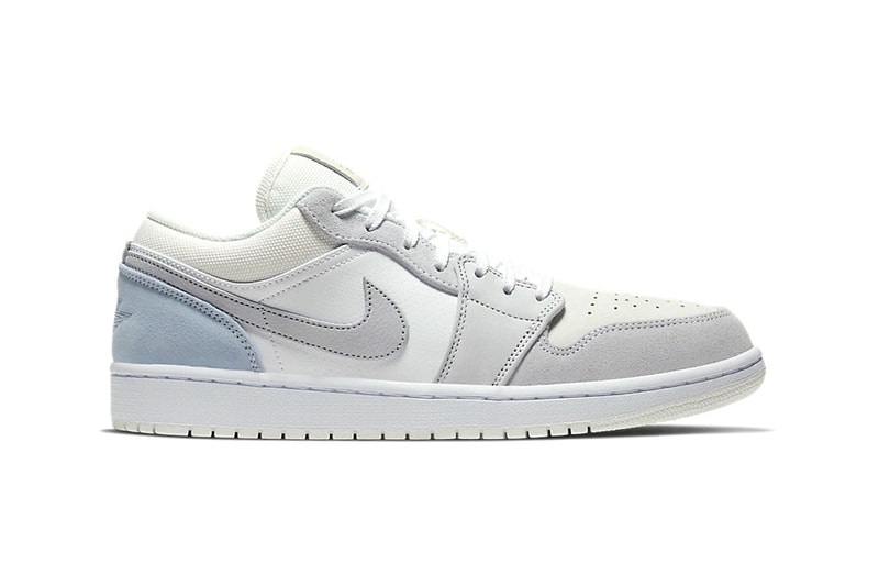 ジョーダン ブランド エアジョーダン Jordan Brand から優雅なカラーリングを纏った Air Jordan 1 Low "Paris" が登場 air jordan brand 1 low paris white sky grey football CV3043 100 release date info photos price