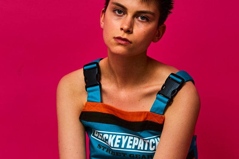 ブラックアイパッチ BlackEyePatchの2020年春夏コレクションに、色彩豊かなストリートウェアの定番アイテムが登場 BlackEyePatch Spring Summer 2020 Collection lookbook japanese rapper BADSAIKUSH underground streetwear tokyo imprint jackets coats track suit pants t shirts graphic logos