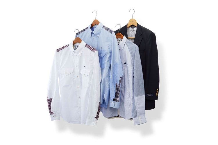 Brooks Brothers が eYe COMME des GARÇONS JUNYA WATANABE MAN との最新コラボアイテムを発売