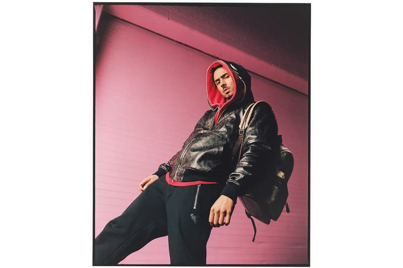 COACH x BAPE® コラボコレクション 最新ルックブック 公開 伊勢丹 ポップアップ Quincy Brown KOKI キムタク レザーアウター エイプ ベイプ コーチ こーち