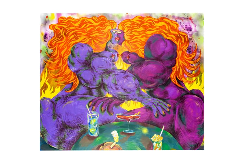 イージー・オタバーが主宰するエキシビション”1988”がシカゴで開催 easy otabor group exhibition anthony gallery erik parker tyrrell winston sterling ruby en iwamura artworks paintings sculptures