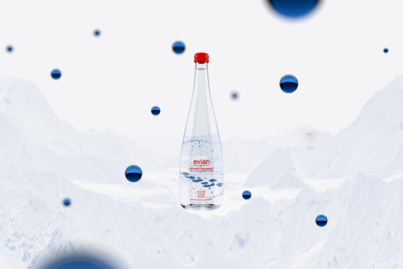 エビアン ヴァージル・アブロー Evian × Virgil Abloh より小さなアクションの重要性を表現した最新コレクション “Activate Movement”が登場 virgil abloh evian water bottle activate movement program competition grant sustainability release information april buy cop purchase order