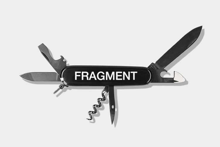 fragment design x Victorinox によるダブルネームのアーミーナイフが発売