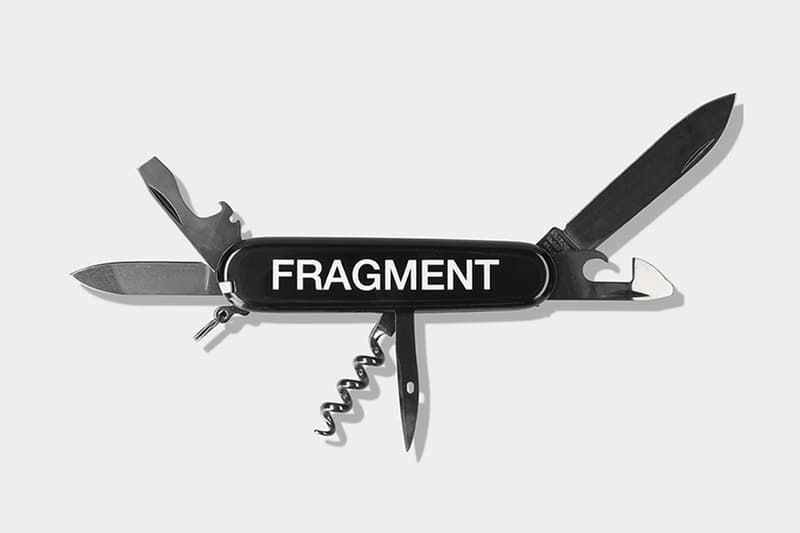 藤原ヒロシ フラグメント x ビクトリノックスによるアーミーナイフが発売 fragment design x Victorinox によるダブルネームのアーミーナイフが発売