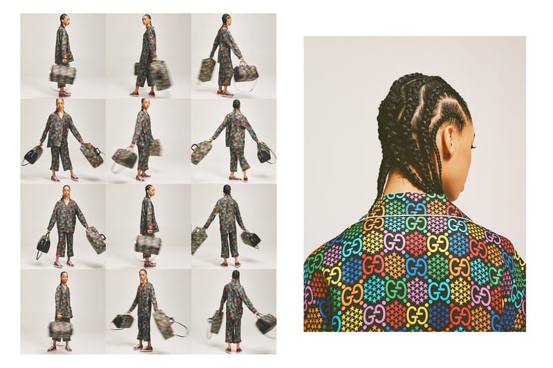 Gucci がブランドのシグニチャーパターンを再解釈した “GGサイケデリック” コレクションを発表