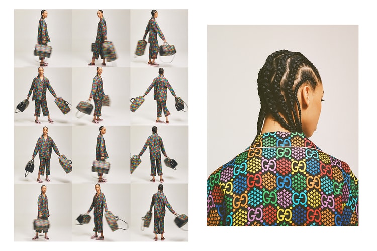 Gucci がブランドのシグニチャーパターンを再解釈した “GGサイケデリック” コレクションを発表