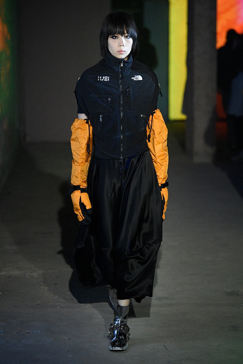 MM6 メゾン マルジェラ 2020年秋冬コレクション MM6 Maison Margiela x The North Face Fall/Winter 2020 London Fashion Week Show Runway Collection First Closer Look Release Information Menswear Outerwear High End Designer Collaboration Tailoring Womenswear